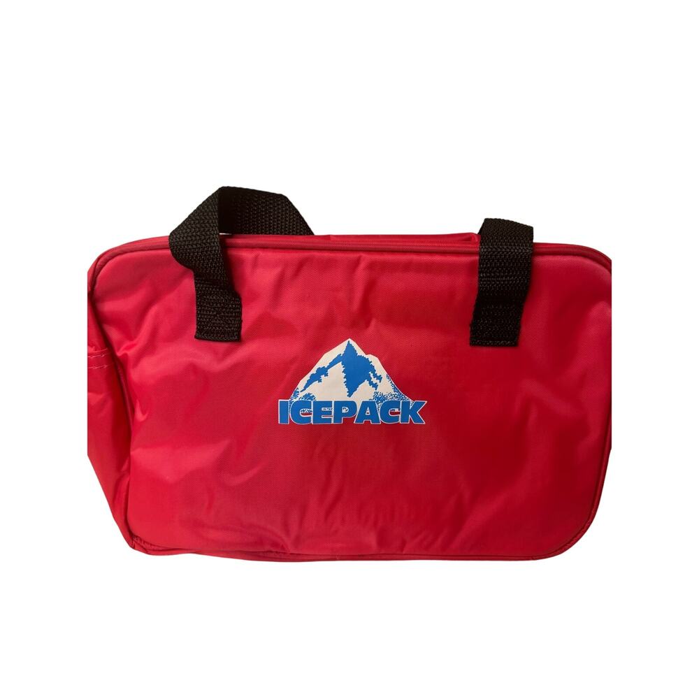 Icepack Bright Pink Insulated Lunch Bag